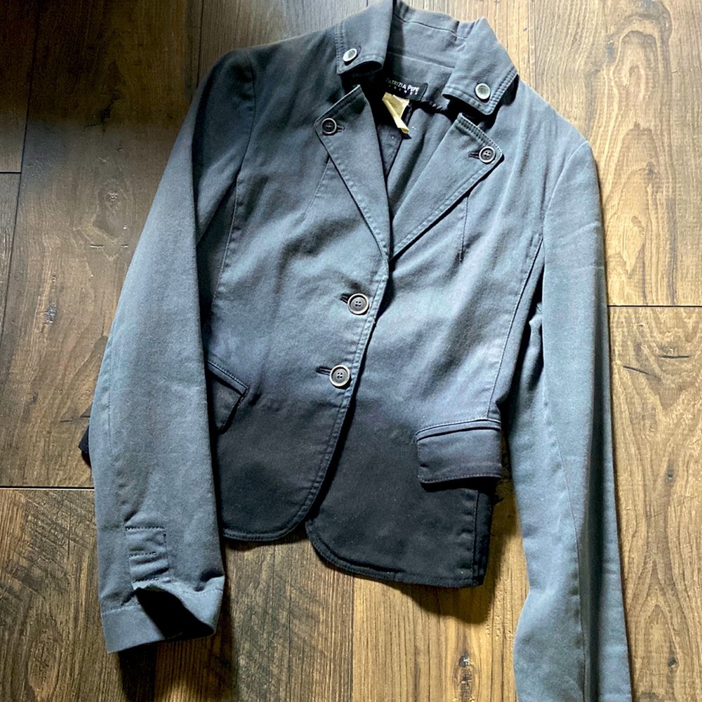 Patrizia Pepe Ombre Denim Jacket